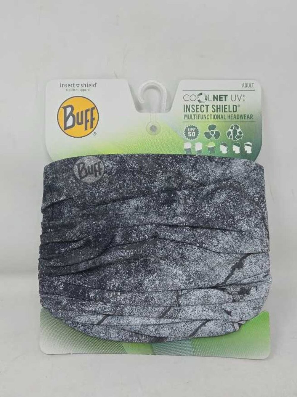 New Buff Cool Net UV insect shield neckwear neck gaiter Shield Metal Graphite